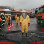 Gefahrgutunfall in Wiesen