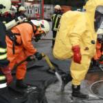 Gefahrgutunfall in Wiesen