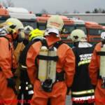 Gefahrgutunfall in Wiesen