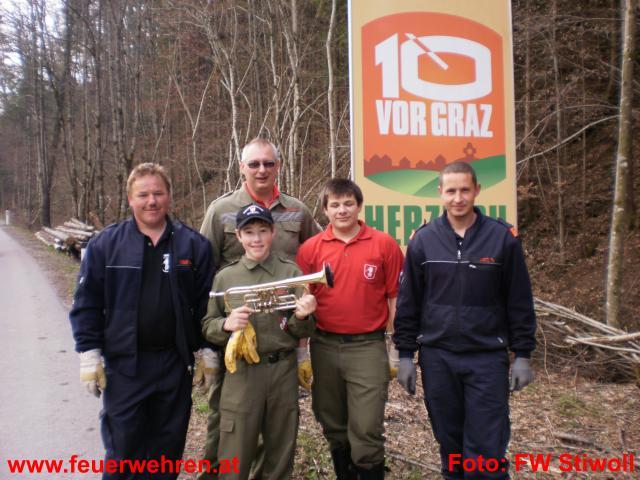 FF Stiwoll: Steirischer Frühjahrsputz in Stiwoll