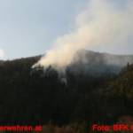 Waldbrand in Pfandl
