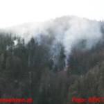 Waldbrand in Pfandl