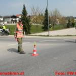 Verkehrswegsicherung beim Radrennen