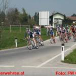 Verkehrswegsicherung beim Radrennen