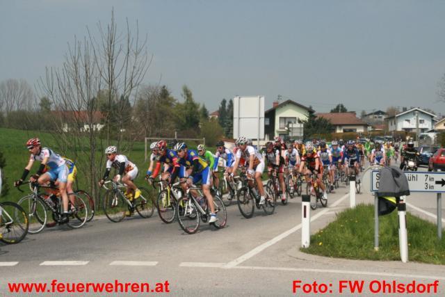 FF Ohlsdorf: Verkehrswegsicherung beim Radrennen