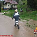 Unwetter über Bezirk Gmunden