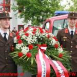 Traditionelle Florianifeier der Ohlsdorfer Feuerwehren mit Segnung