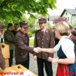 Traditionelle Florianifeier der Ohlsdorfer Feuerwehren mit Segnung
