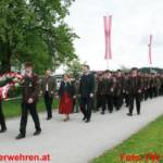 Traditionelle Florianifeier der Ohlsdorfer Feuerwehren mit Segnung