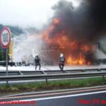 FF Ardning: LKW-Brand auf der A9 Mautstelle Ardning