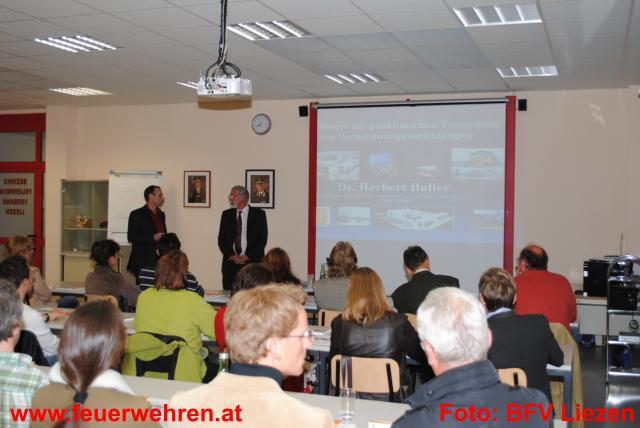 BFV Liezen: Feuerwehrärzte-Fortbildung im BFV Liezen
