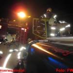 Auto bei Verkehrsunfall umgeworfen