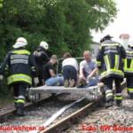 Zugsunglück - Technische Großschadensübung