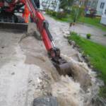 15 Feuerwehren mit 350 Mann bei rund 50 Hochwassereinsätzen im Bezirk Liezen