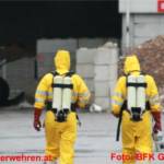 BFK Gmunden: Brandeinsatz in Pinsdorfer Recyclingunternehmen