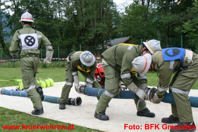 BFK Gmunden: Bezirks-Feuerwehrleistungsbewerb in Bad Ischl