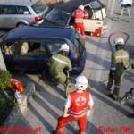 Einsatzübung Verkehrsunfall - vier Feuerwehren übten den Ernstfall