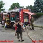 Kindergarten auf Schnuppertag bei der Feuerwehr