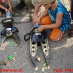 Kindergarten auf Schnuppertag bei der Feuerwehr