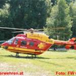 Bootseinsatz beim 22. Bergmarathon rund um den Traunsee mit Personenrettung