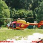 Bootseinsatz beim 22. Bergmarathon rund um den Traunsee mit Personenrettung