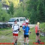 Bootseinsatz beim 22. Bergmarathon rund um den Traunsee mit Personenrettung