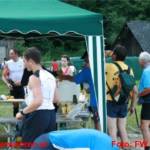 Bootseinsatz beim 22. Bergmarathon rund um den Traunsee mit Personenrettung