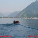 Bootseinsatz beim 22. Bergmarathon rund um den Traunsee mit Personenrettung