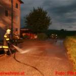 Mehrere Wohnhausanlagen in Ohlsdorf von Starkregen überflutet