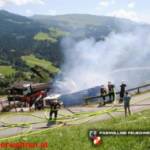 Bauernhaus in Kirchberg abgebrannt