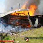 Bauernhaus in Kirchberg abgebrannt