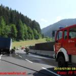 Neuerlicher LKW-Brand in Trieben