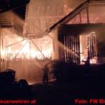 Brandeinsatz für die Stadtfeuerwehr Bleiburg