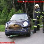 Schwerer Verkehrsunfall auf der L302 in Judendorf-Straßengel