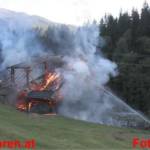 Wirtschaftsgebäudebrand in Pichl-Preunegg