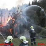 Wirtschaftsgebäudebrand in Pichl-Preunegg