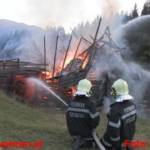 Wirtschaftsgebäudebrand in Pichl-Preunegg