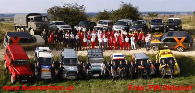 FF Ohlsdorf: Land Rover Einsatzkräfte-Teamwettbewerb