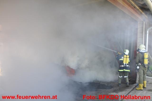 BFKDO Hollabrunn: Silobrand in Pfaffstetten/Ravelsbach