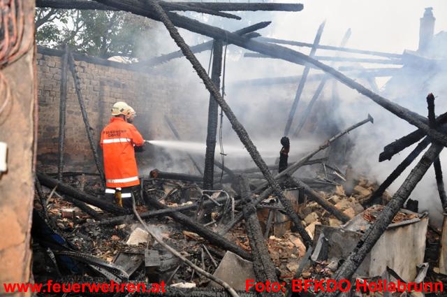 BFKDO Hollabrunn: Sechs Feuerwehren im Einsatz