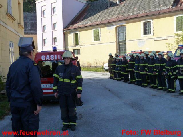 FF Bleiburg: Feuerwehren des Mießtales zu Gast