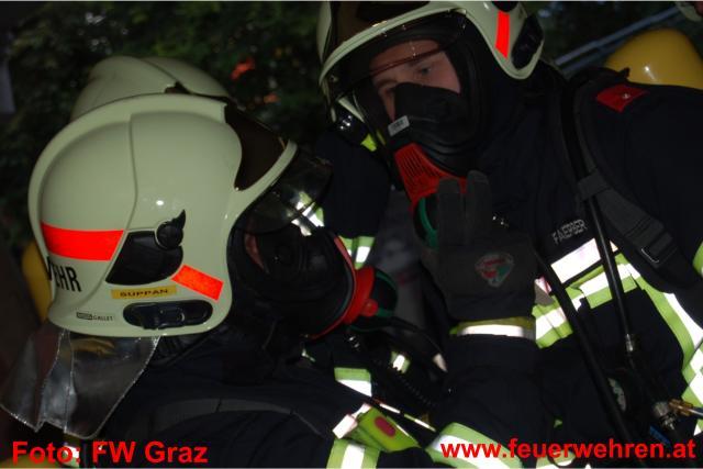 BFV Graz: Freiwillige und Berufsfeuerwehr arbeiten Hand in Hand