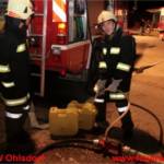 Brandübung - Radladerbrand in Altreifendeponie