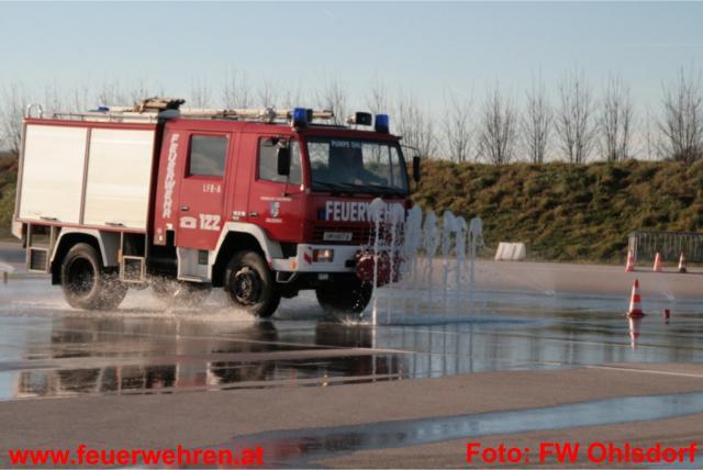 FF Ohlsdorf: Fahrsicherheitstraining der Feuerwehr