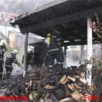 3 Feuerwehren vereitelten Großbrand in Ramsau-Leiten