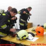 Atemschutzleistungsprüfung im Abschnitt Gmunden