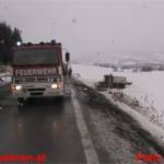 Gefahrguttransporter verunglückt