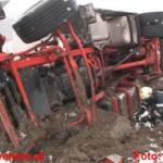 Gefahrguttransporter verunglückt