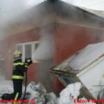 FF Stainach: Containerbrand Nähe Bahnhof