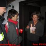 Friedenslichtverteilung durch die Feuerwehrjugend